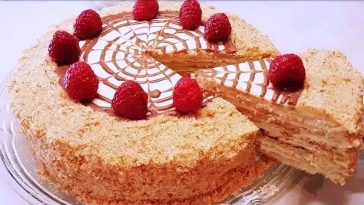 Торт на сметані без випічки – всього 2 інгредієнти та 30 хвилин!