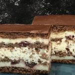 Торт «Шоколадна вишня» – ніжний шоколадний десерт із соковитими вишнями