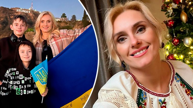 "Україна в серці": Ірина Федишин на атмосферних фото показала, як колядувала з 9-річним сином у самому серці Нью-Йорка