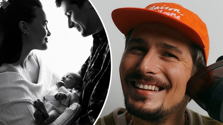 "Ласкаво просимо в цей божевільний світ!" - Позитив вперше став батьком та показав перші фото доньки