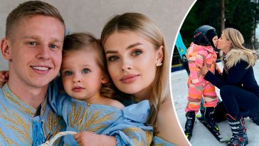 Дружина футболіста Зінченка зворушила мережу обіймами зі своєю 3-річною донькою