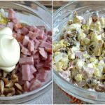 Неймовірно смачний та ситний салат з шинки та печериць: справжня знахідка для святкового столу