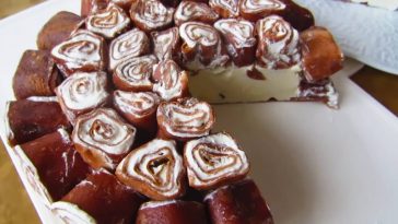 Шедевр із налисників: Торт "Пломбір у шоколаді" – незвичайний рецепт!