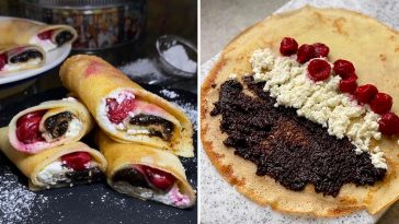 Неперевершені млинці: вишня, сир і мак – насолода за 5 хвилин!