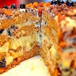 Торт «Трухлявий пень» — простий у приготуванні десерт із ніжним смаком