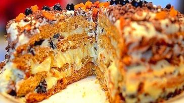 Торт «Трухлявий пень» — простий у приготуванні десерт із ніжним смаком