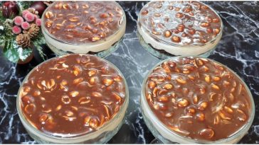 Трайфл «Мега Снікерс» – розкішний десерт із карамеллю, горіхами та шоколадом