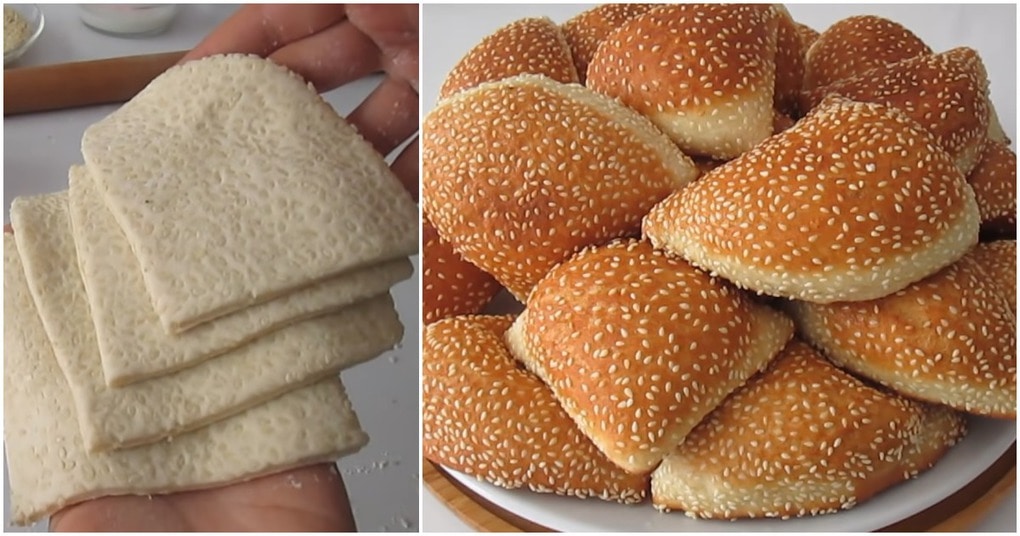 Кунжутні булочки-сюрприз: легкий рецепт із вау-ефектом!