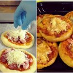 домашня міні-піца, рецепт міні-піци, міні-піца в духовці, швидка піца, піца на дріжджовому тісті, піца для дітей, піца для школи, як приготувати міні-піцу, тісто для піци, піца з ковбасою, піца з сиром, простий рецепт піци, піца без розкатування, смачна домашня піца, швидкий перекус, піца для всієї родини, випічка в духовці, піца на молоці, легке тісто для піци, як зробити піцу вдома