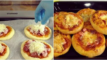 домашня міні-піца, рецепт міні-піци, міні-піца в духовці, швидка піца, піца на дріжджовому тісті, піца для дітей, піца для школи, як приготувати міні-піцу, тісто для піци, піца з ковбасою, піца з сиром, простий рецепт піци, піца без розкатування, смачна домашня піца, швидкий перекус, піца для всієї родини, випічка в духовці, піца на молоці, легке тісто для піци, як зробити піцу вдома