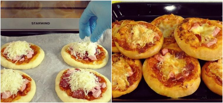 домашня міні-піца, рецепт міні-піци, міні-піца в духовці, швидка піца, піца на дріжджовому тісті, піца для дітей, піца для школи, як приготувати міні-піцу, тісто для піци, піца з ковбасою, піца з сиром, простий рецепт піци, піца без розкатування, смачна домашня піца, швидкий перекус, піца для всієї родини, випічка в духовці, піца на молоці, легке тісто для піци, як зробити піцу вдома