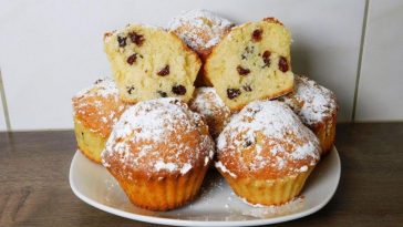 Найсмачніші кекси на кефірі – простий рецепт ніжної випічки!