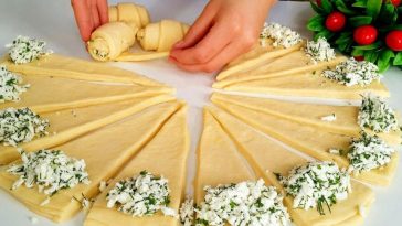 Ідеальні солоні рогалики з сирною начинкою – хрустка насолода на кожен день