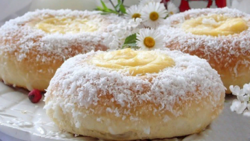 Ніжні булочки з заварним кремом – ідеальний десерт до чаю