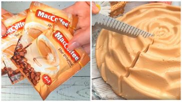 Торт «Капучіно» без випічки – ніжний десерт із насиченим кавовим смаком