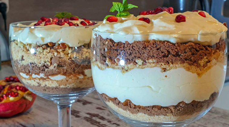 Лінивий тірамісу – швидкий десерт за 10 хвилин без випічки