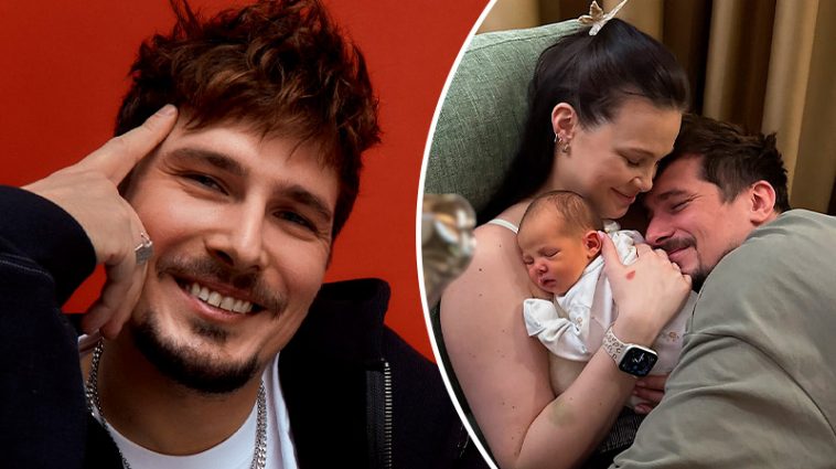 Дружина Позитива зворушила кадрами новонародженої донечки Марії з першої фотосесії