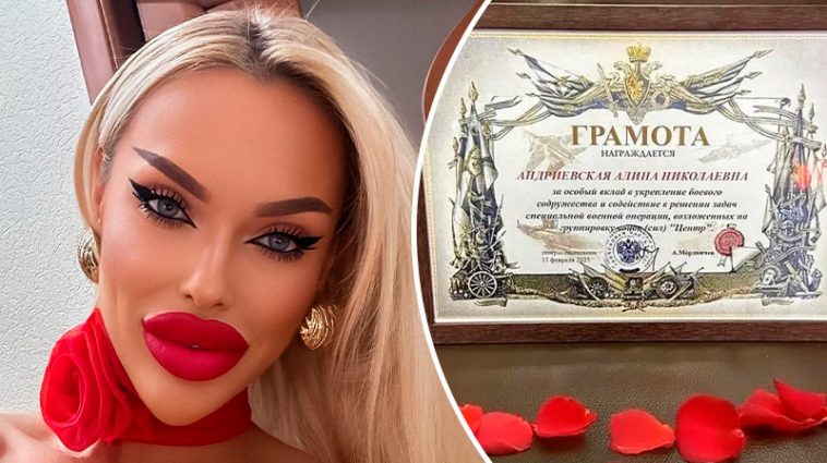 «Королева ДНР» похвалилася нагородою за допомогу окупантам у війні проти України
