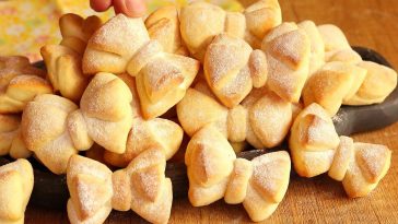 Ульотні бантики – ніжне йогуртове печиво, що тане в роті!