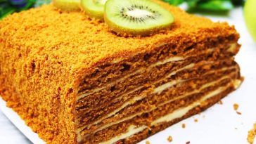 Медовик без розкочування коржів – швидкий і смачний рецепт, який вас здивує!