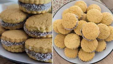 Домашні печеньки-горішки з ніжною карамеллю: смак дитинства у кожному шматочку