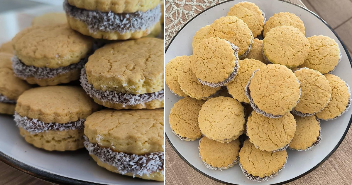 Домашні печеньки-горішки з ніжною карамеллю: смак дитинства у кожному шматочку