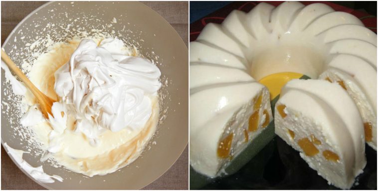 Ніжне суфле зі сметани – повітряний десерт, що тане в роті