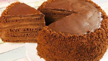 Торт "Смак дитинства": ніжний, шоколадний і без випікання!