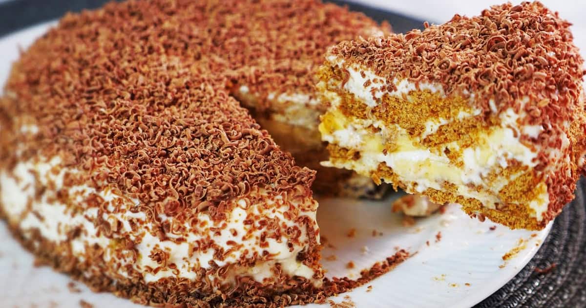 Торт «Щастя» за 5 хвилин – ідеальний десерт до чаю та кави