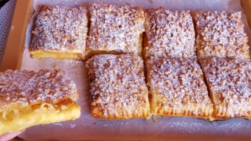 Повітряне листкове тісто з ароматною яблучною начинкою – ідеальний десерт за лічені хвилини