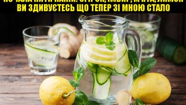 Огірок, імбир, м’ята, лимон і вода: натуральний детокс-напій для очищення організму