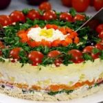 Святковий багатошаровий салат «Гостинність» – родзинка вашого столу