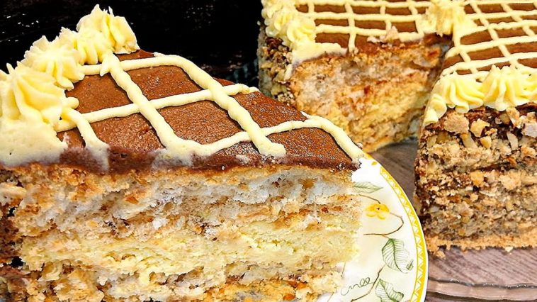 Домашній Київський торт – класика, яку легко приготувати! Король будь-якого святкового столу