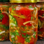 Салат «Літній запас» – яскрава заготівля на зиму