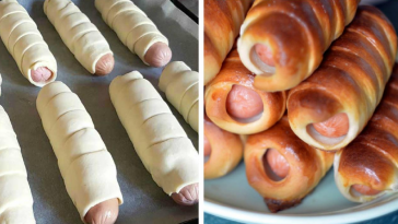 Апетитні сосиски в ніжному тісті: швидкий рецепт для всієї родини 😊