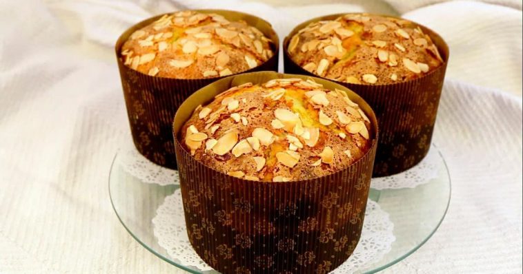 Італійська паска "Панеттоне" – ніжний смак, аромат цукатів і хрустка мигдальна скоринка! Покроковий рецепт з усіма секретами