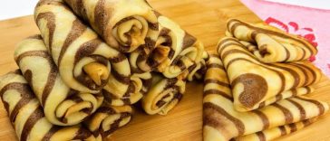 Млинці "Зебра" – ефектні, смачні та ніжні! Вражаючий десерт на кожен день