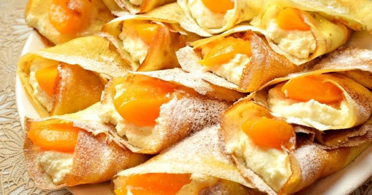 Найвдаліші млинці! Ідеальний рецепт на 3 склянках із найсмачнішою сирною начинкою