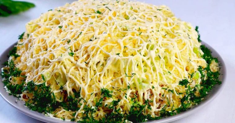 Салат «Лебединий пух» – ніжний Великодній смаколик, що підкорює серця