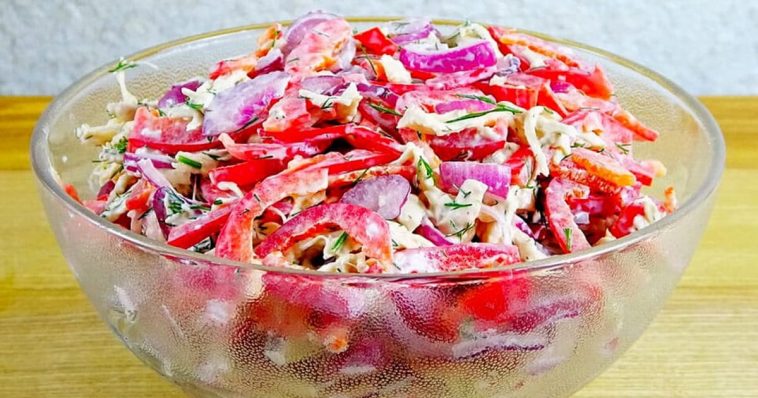 Забутий смак 80-х: легендарний єврейський салат, який вражає простотою та смаком!