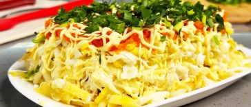 Салат «Цісар» – смак, який підкорює! В 100 разів смачніший за «Цезар» – спробуйте і не зможете зупинитися!