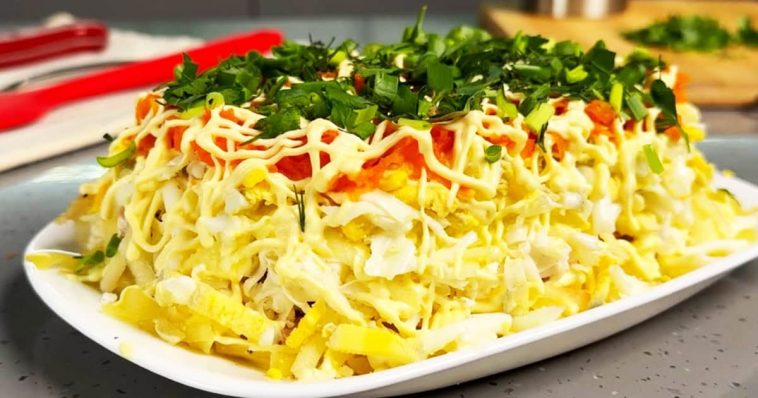 Салат «Цісар» – смак, який підкорює! В 100 разів смачніший за «Цезар» – спробуйте і не зможете зупинитися!