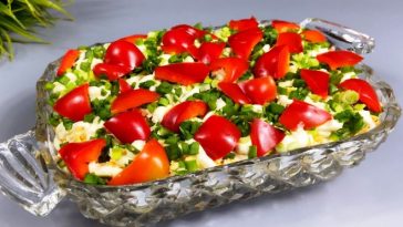 Салат «Коханий на порозі»: смачно, швидко та святково