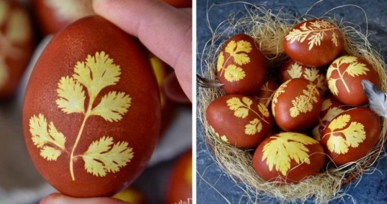Як зробити великодні яйця з візерунками: просто і ефектно