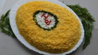 🥚 Великодній салат «Святкове яйце» — ніжний смак у кожному шарі!