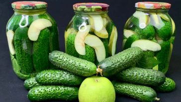 Мариновані огірки з яблуками без стерилізації: оригінальна зимова заготівля, яка підкорює з першої банки