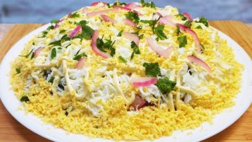 Салат “Святкове Сонечко”: Родзинка вашого великоднього столу