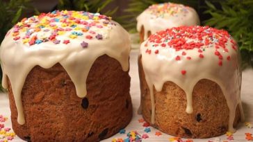 🍞 Ідеальна Паска з білою шоколадною глазур’ю – завжди вдається!