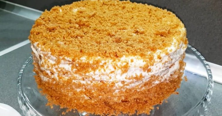 Розкішний торт «Джулія» без духовки — готовий за 15 хвилин, а смак підкорює з першого шматочка!