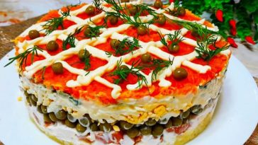 Салат «Ярослава» — улюблений гість святкового столу: готую щоразу, бо зникає миттєво!